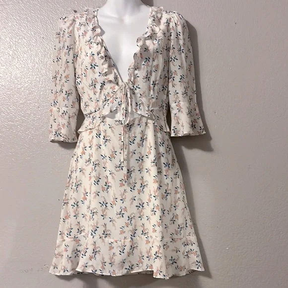 for love and lemons mini dress poshmark Second Chance For Love & Lemons Mochi Shirred Mini Dress 2NDCHNC-CD1894-SU19